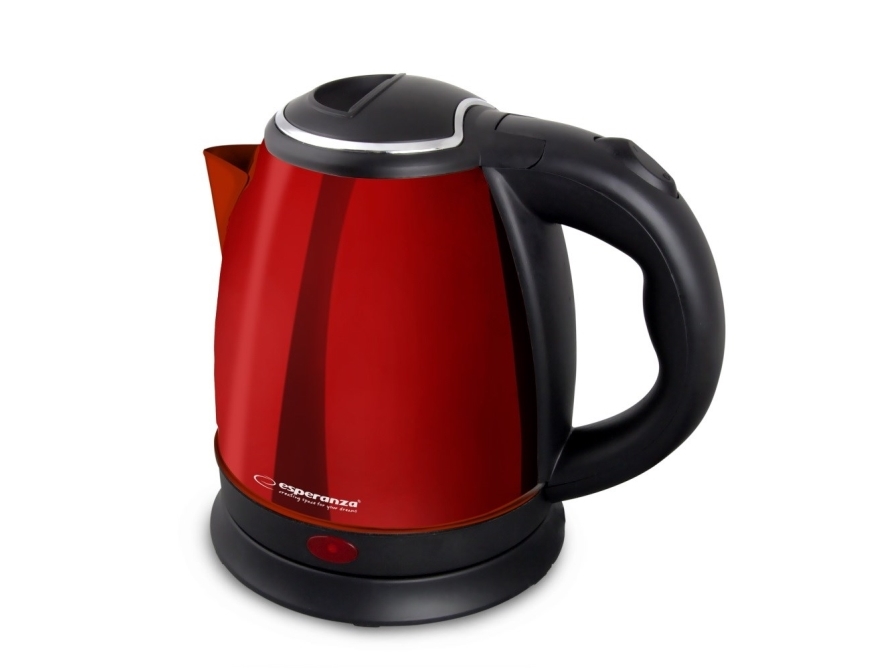 Esperanza EKK128R elkedel Parana 1L Sort, Rød 1350 W