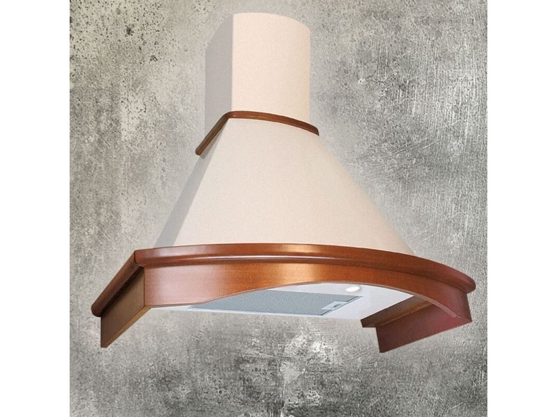 Akpo WK-4 Rustica Nova, 450 m³/t, Aftræk/Recirkulerende, 51 dB, 61 dB, Vægmonteret, Beige, Brun billede 1