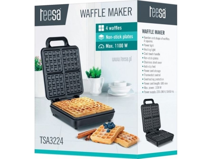 Teesa TSA3224, 247 mm, 320 mm, 96,5 mm, 2,2 kg, 1100 W, 220 - 240 V