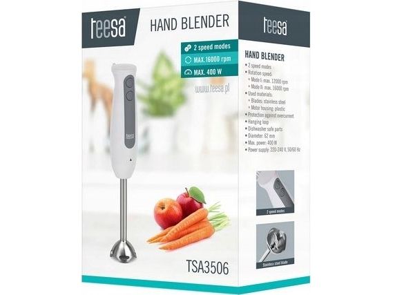 Teesa 400 W rankinis trintuvas