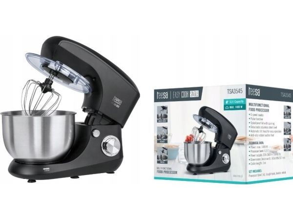 Teesa Food processor EASY COOK SINGLE planetary 1400 W