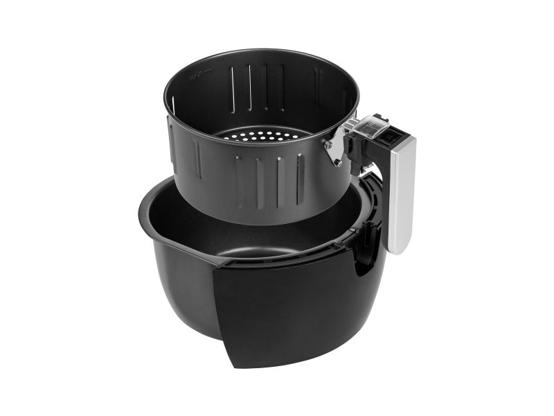 Teesa TSA8046, Varmluftsteger, 3,2 L, Enkelt, Sort, Berøring, Enkeltstående billede 3