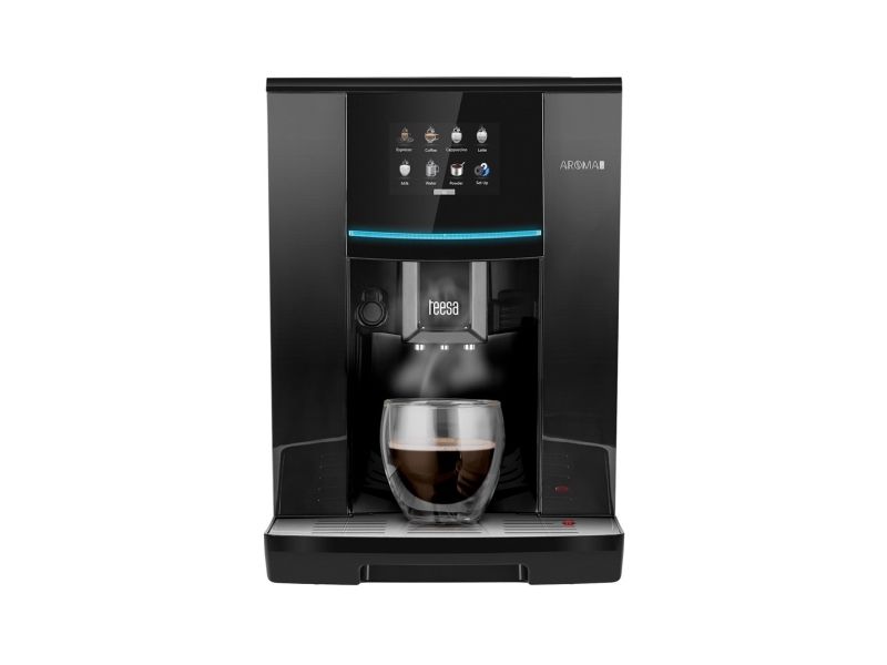Teesa Tessa Aroma 800, Espressomaskine, 2 L, Kaffebønner, Malet kaffe, Indbygget kværn, 1500 W, Sort