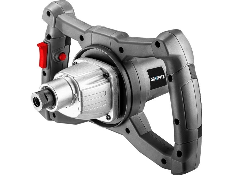 Betono maišyklė GRAPHITE 1250W, M14 tvirtinimas