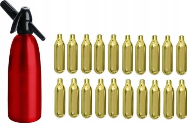 Art SA-01D - Sodavandsmaskine - 1 liter - rød billede 3