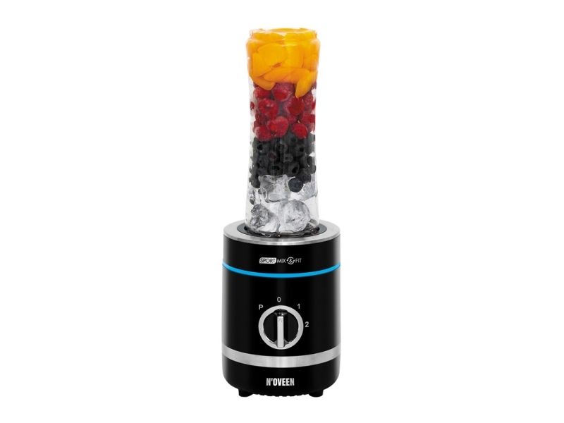 Noveen SB1000 X-LINE, Bordplade blender, 0,6 L, Impulsfunktion, Knusning af is, 300 W, Sort billede 3