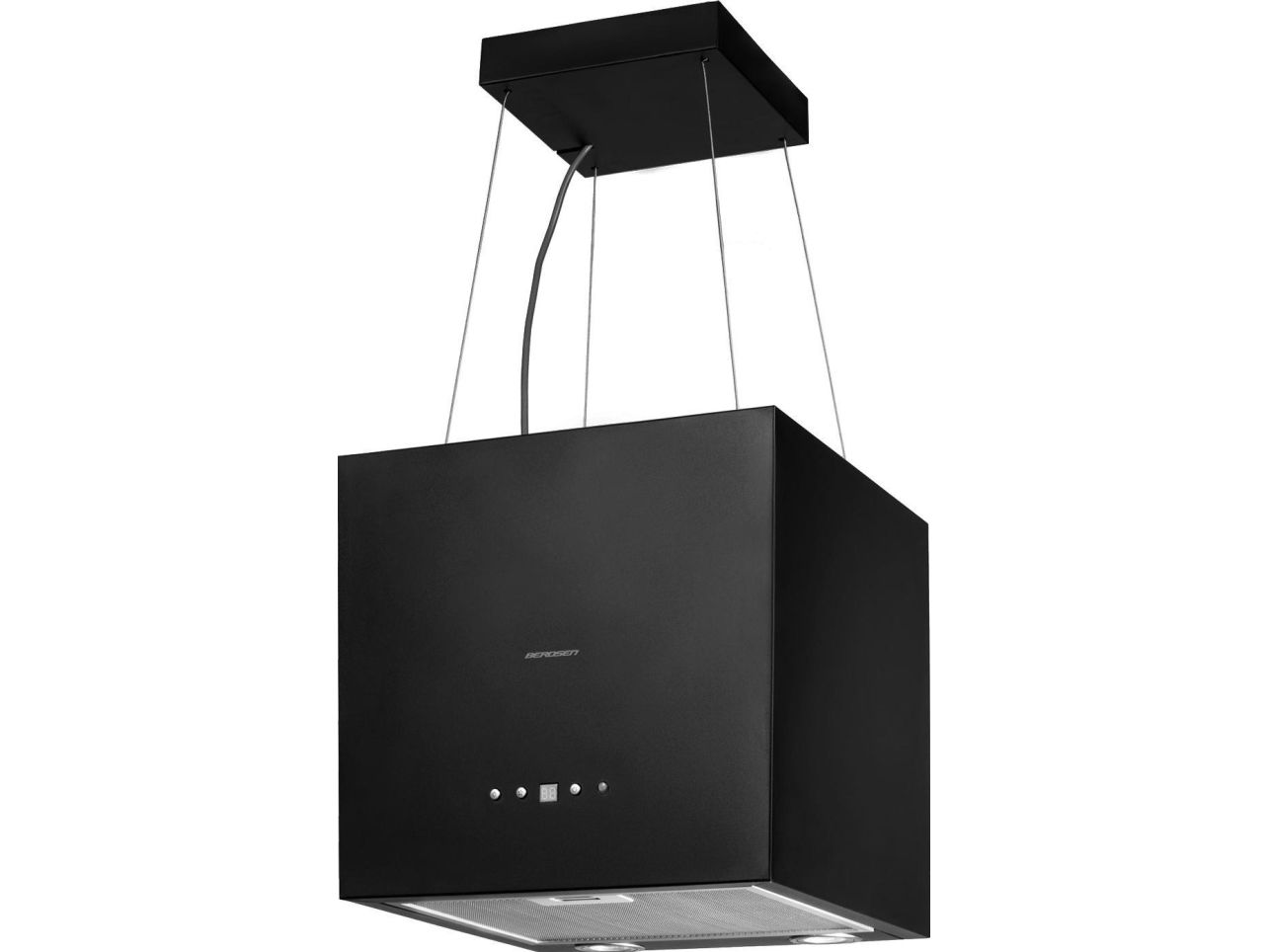 Salos tipo virtuvės gartraukis 40 cm Berdsen 40E + 2 filtrai