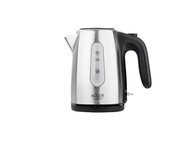 Adler Elkedel Czajnik elektryczny AD 1273 (1200W 1l kolor - Metal - 1600 W
