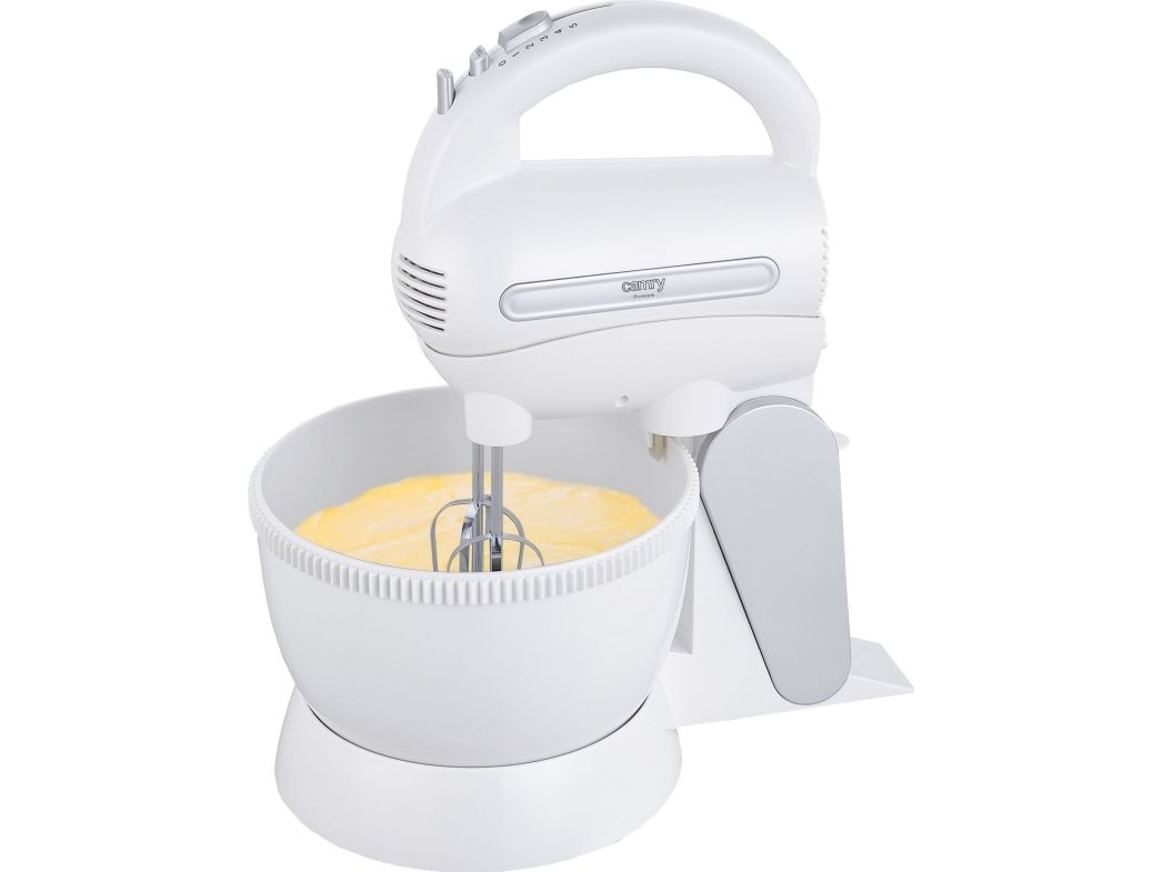 Camry Premium CR 4213, Bordmixer, Hvid, 3 L, Knapper, Løftestang, 600 W, 300 W billede 3
