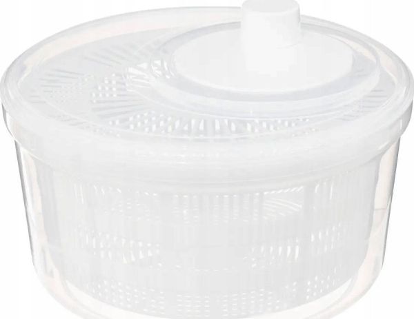 5five salatcentrifuge, med drejeknap