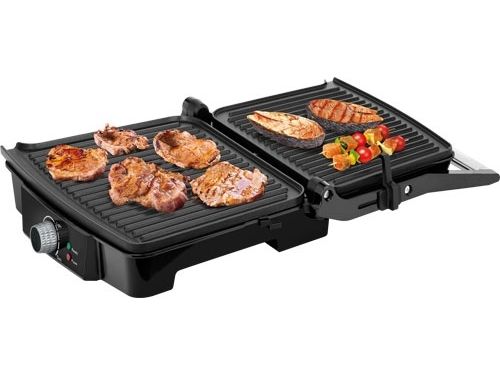 MPM MGR-09M, Sort, Rustfrit stål, Rustfrit stål, Rektangulær, Dreje, 290 x 230 mm, 270 °C