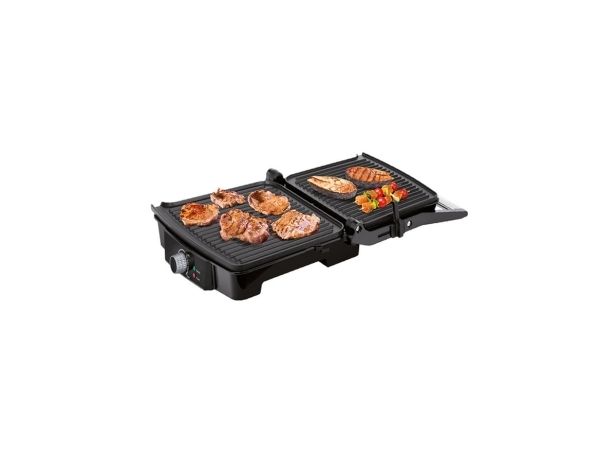 MPM MGR-09M, Sort, Rustfrit stål, Rustfrit stål, Rektangulær, Dreje, 290 x 230 mm, 270 °C