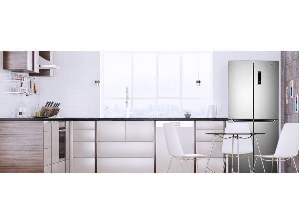 MPM 434-SBF-04, Fritstående, Rustfrit stål, Berøring, 472 L, 66 dB, 268 L billede 4