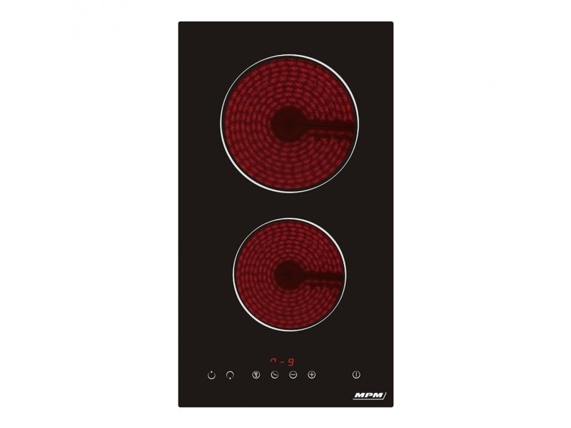 MPM -30-VCB-22, Sort, Indbygget, Keramisk, Keramisk, 2 zone(s), 2 zone(s)