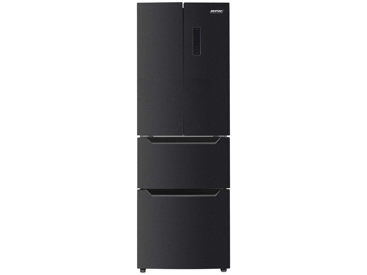 Køle-fryseskab med fransk dør MPM-351-SBF-07 night inox