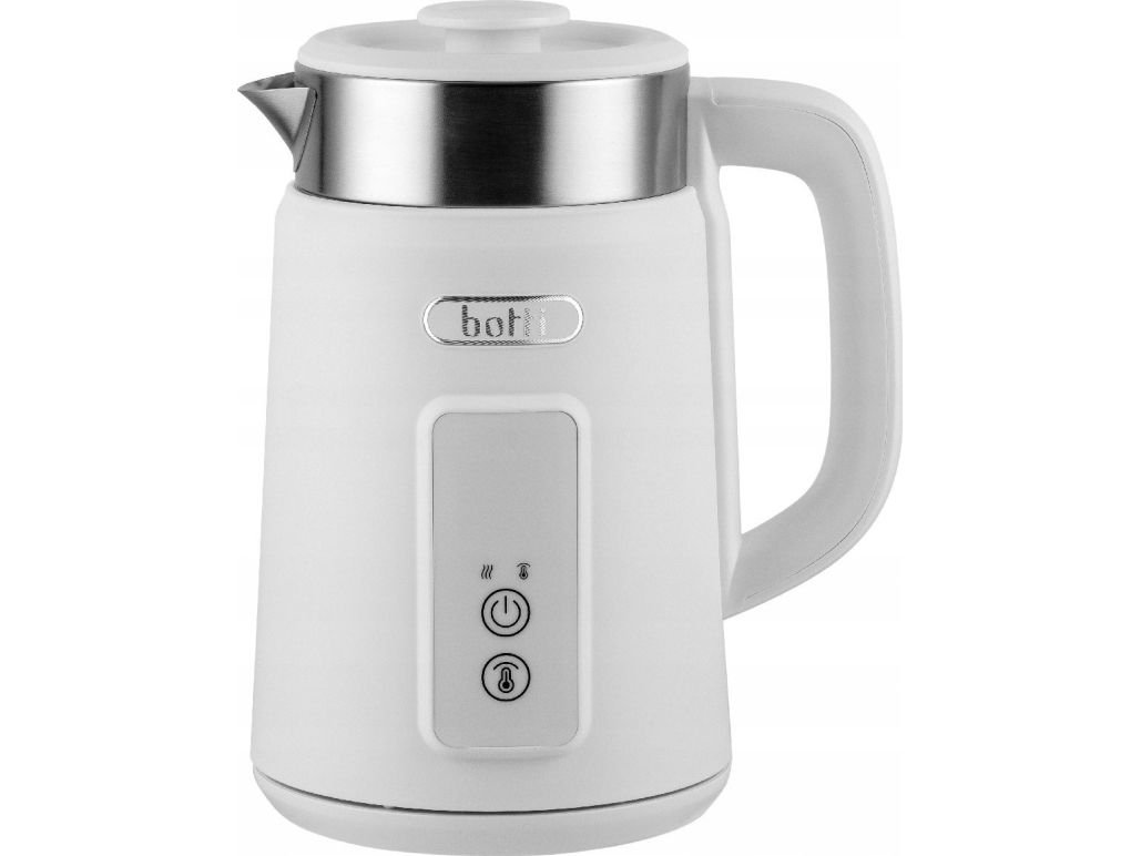 Kela elkedel K-074ND Luiz hvid 1,5 L temperaturstyring (40-100°C, dobbelt væg)