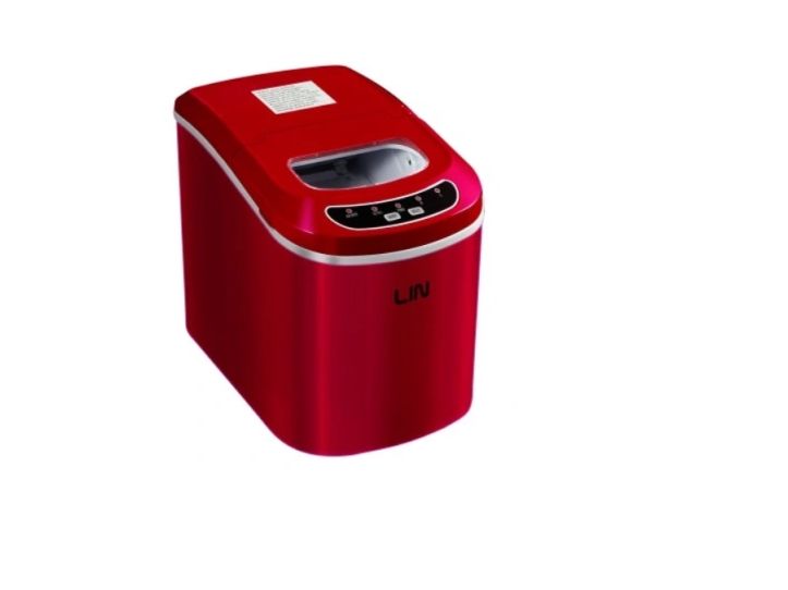 LIN ICE PRO-R12 isterningmaskine rød