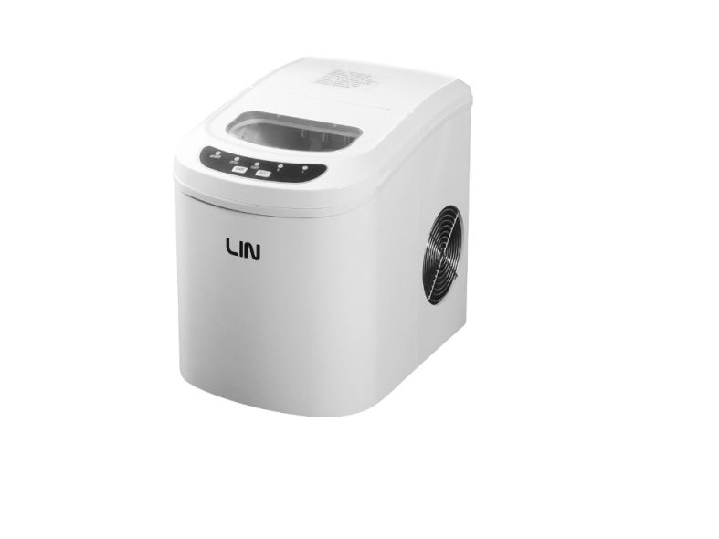 Transportabel isterningmaskine LIN ICE PRO-W12 hvid
