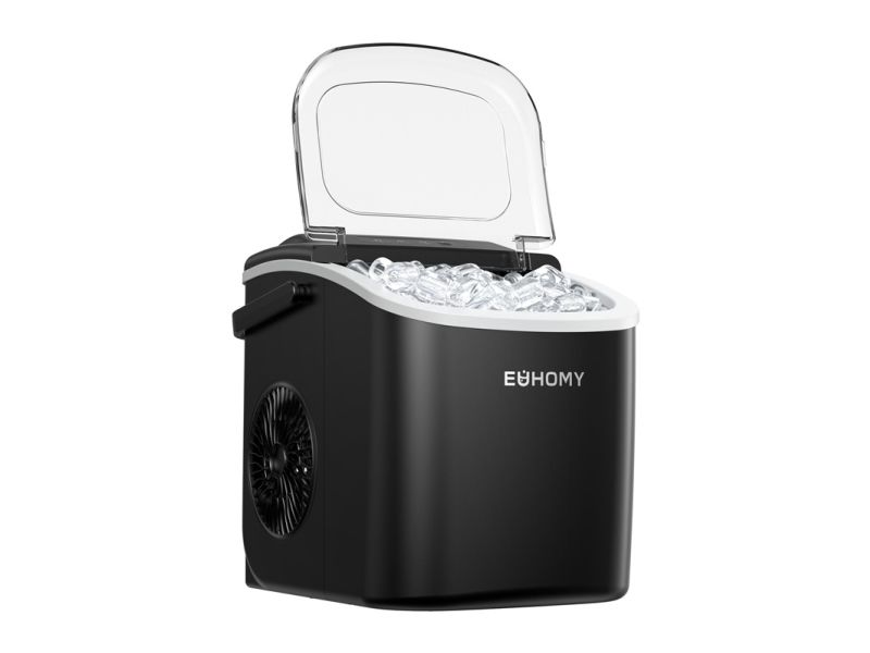 Euhomy Ismaskine IM001 Ice Cube Maker 1.2L 12kg - Black