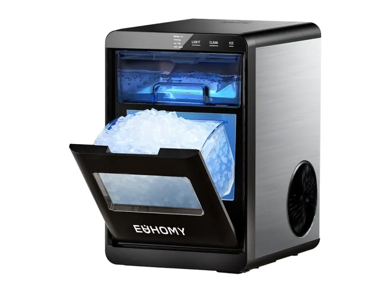 Euhomy Ismaskine IM017 20kg Ice Cube Maker - Black billede 1