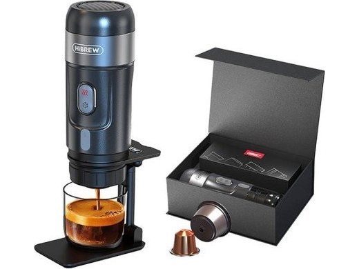 HiBREW Portable 3-in-1 coffee maker with case 80W H4A