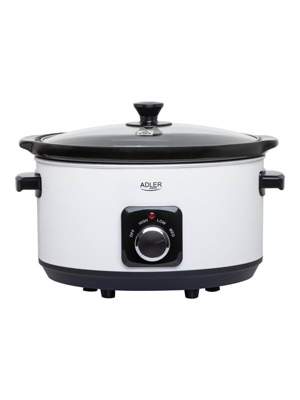 Adler AD 6413w - slow cooker - white