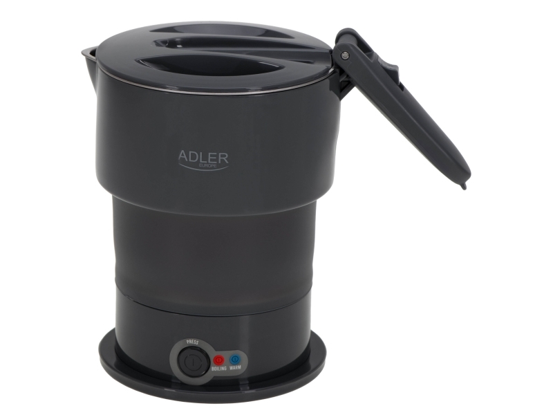 Adler Elkedel AD 1377 - kettle - grey - Grå - 600 W