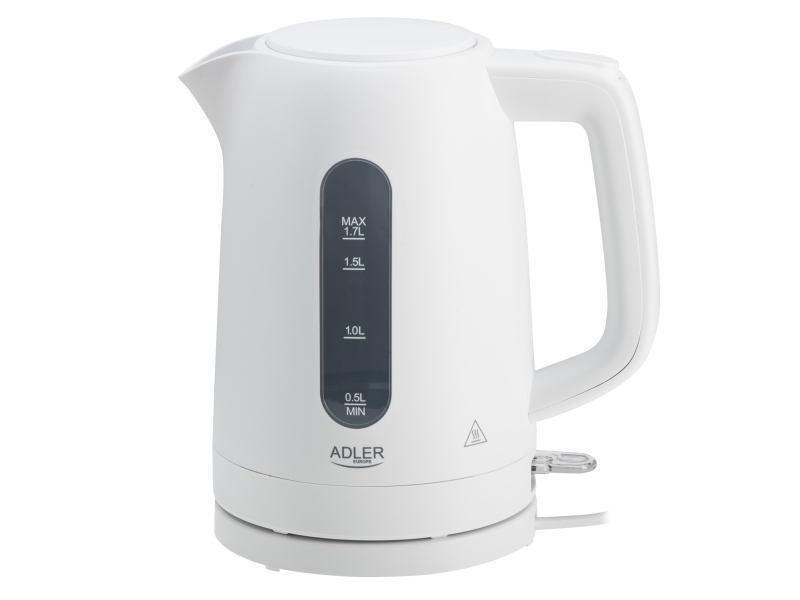 Adler Elkedel AD 1379 - kettle - white - Hvid - 2200 W