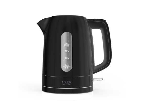 Adler Elkedel AD 1380 - kettle - black - Sort - 2200 W