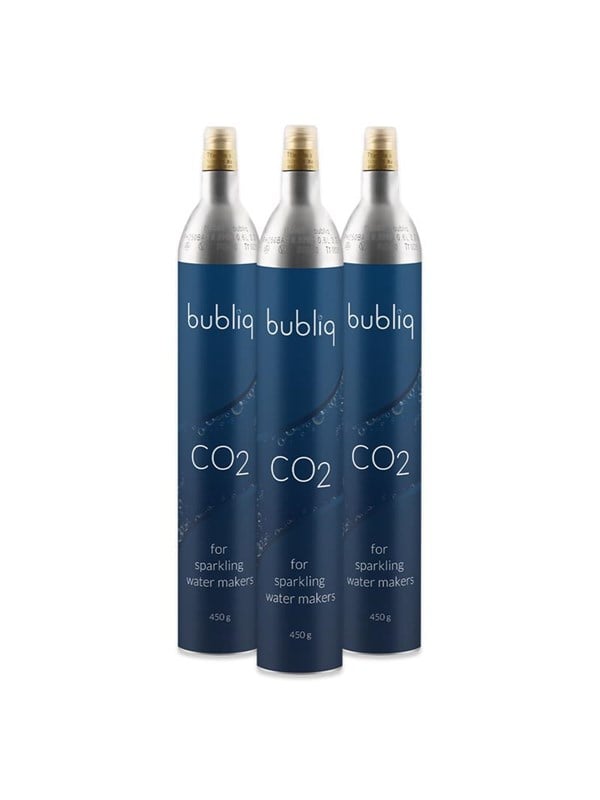 Bubliq 3 x CO2 cylinder 450 g