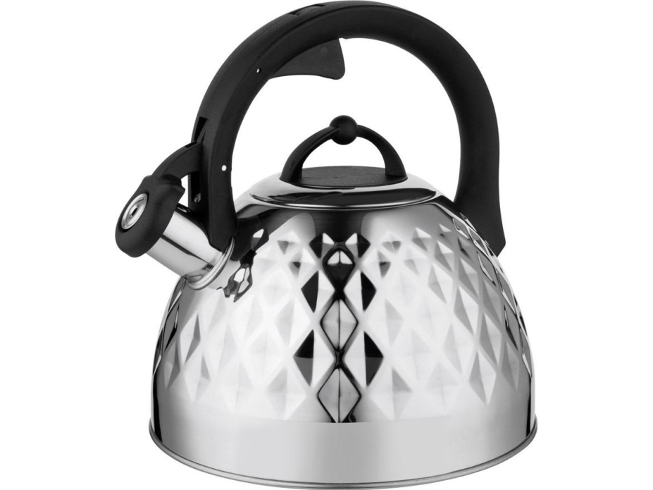 Florina Fenny Mirror elkedel i rustfrit stål til induktion og gas 2,5 l