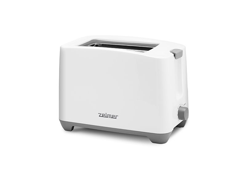 Zelmer ZTS7386, 2 skive(r), Hvid, Plast, Dreje, 750 W