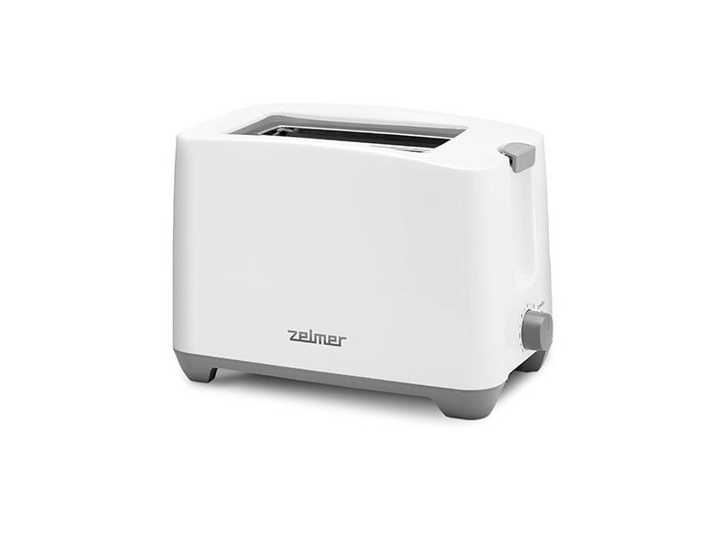 Zelmer ZTS7386, 2 skive(r), Hvid, Plast, Dreje, 750 W