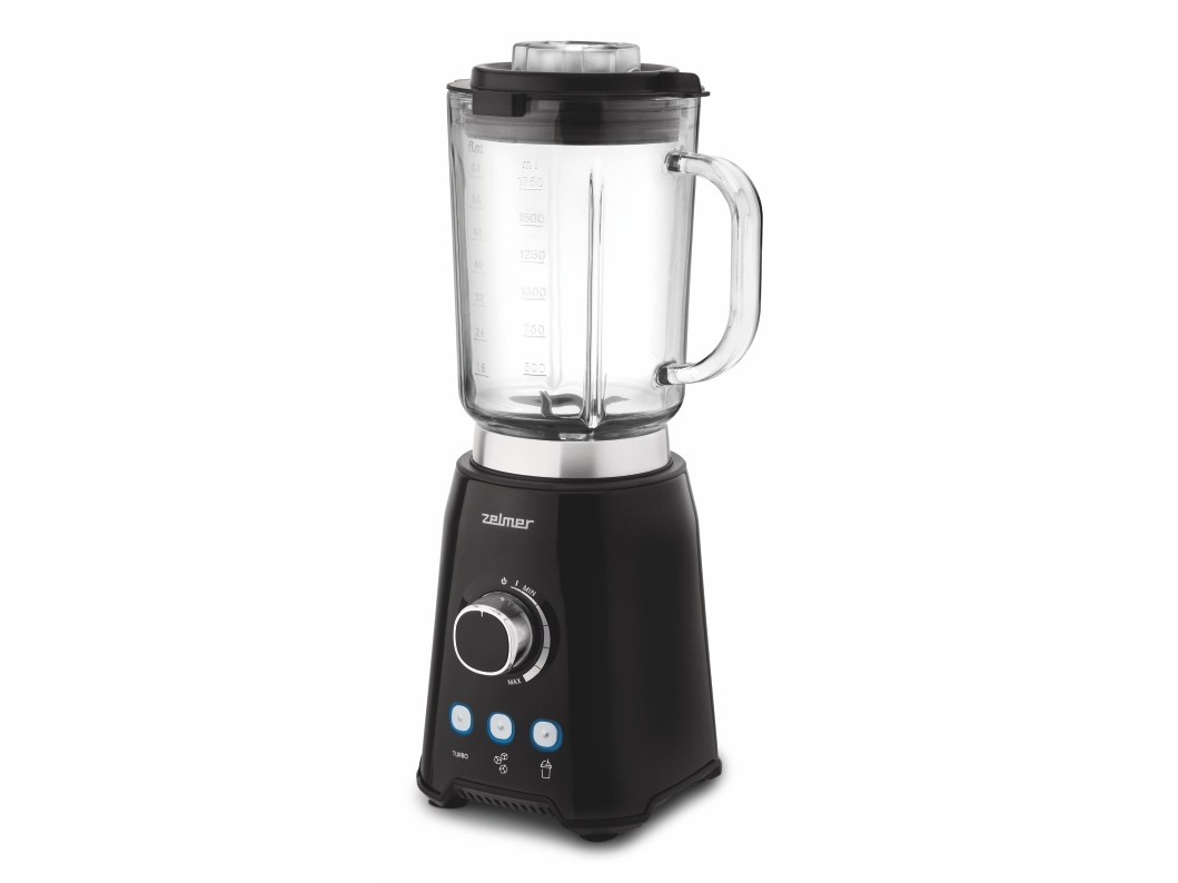 Zelmer ZSB4799B, Blender til madlavning, 1,75 L, Impulsfunktion, Knusning af is, 1200 W, Sort