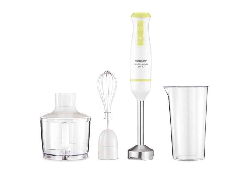 Zelmer ZHB4562L, Nedsænkning blender, 800 W, Hvid, Gul billede 1