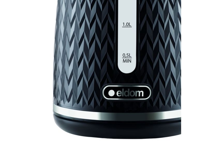 NELO elkedel 1,7 l 2000 W sort