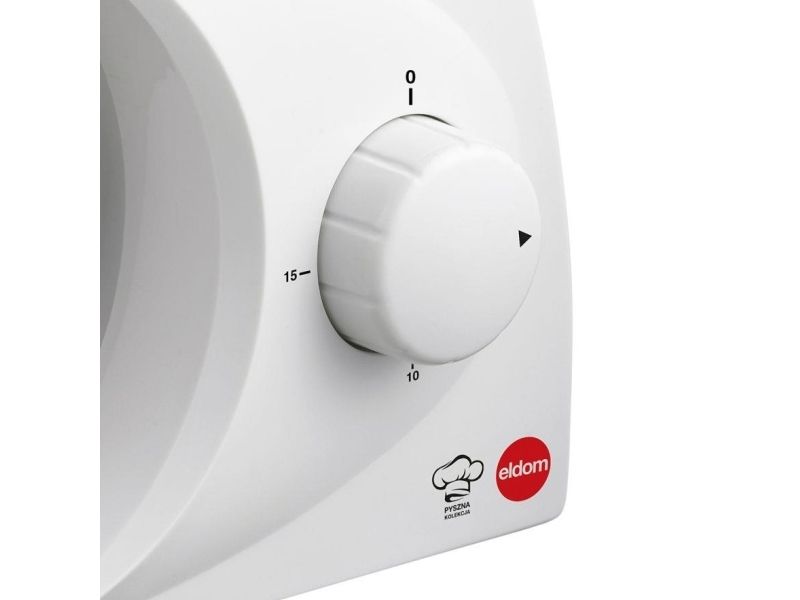 ELDOM KR100 SNIS, Elektrisk, Hvid, 17 cm, 1000 W, 220 - 240 V, 50 Hz