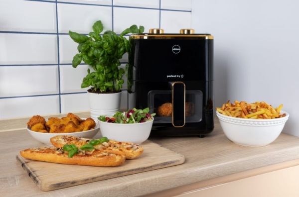 ELDOM FRITTA fat-free fryer capacity 5.0 l adjustable temp. clock 1500 W, Varmluftsteger, 5 L, 80 °C, 200 °C, 60 min., Enkelt