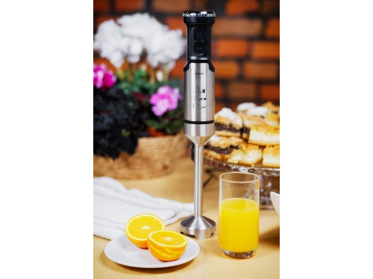 ELDOM Blender JAX, 1000 W, metalspids, hastighedsregulering, turbo