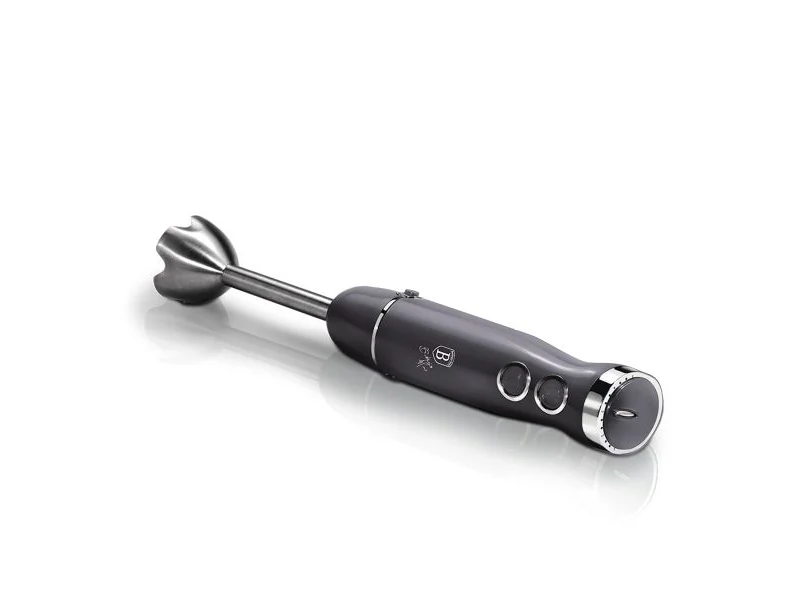 Berlinger Haus - Stavblender 500W med pulse funktion - Rustfrit stål - Carbon Pro Edition billede 1