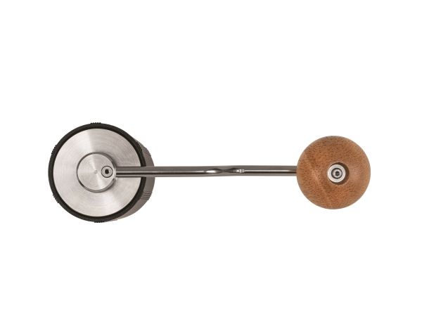 Manuel kaffekværn DUALIT® - 187x177x54mm - Rustfrit - Eg - Alu - Alu -Silikone - Sort billede 2