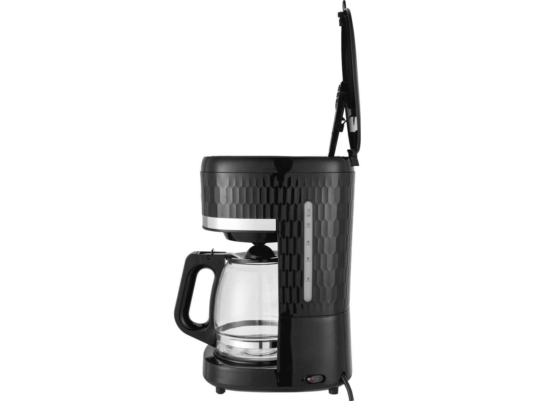 Ströme kaffemaskine, sort