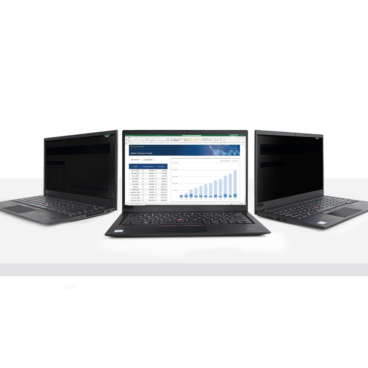 StarTech 14" bærbar pc privacy screen billede 2