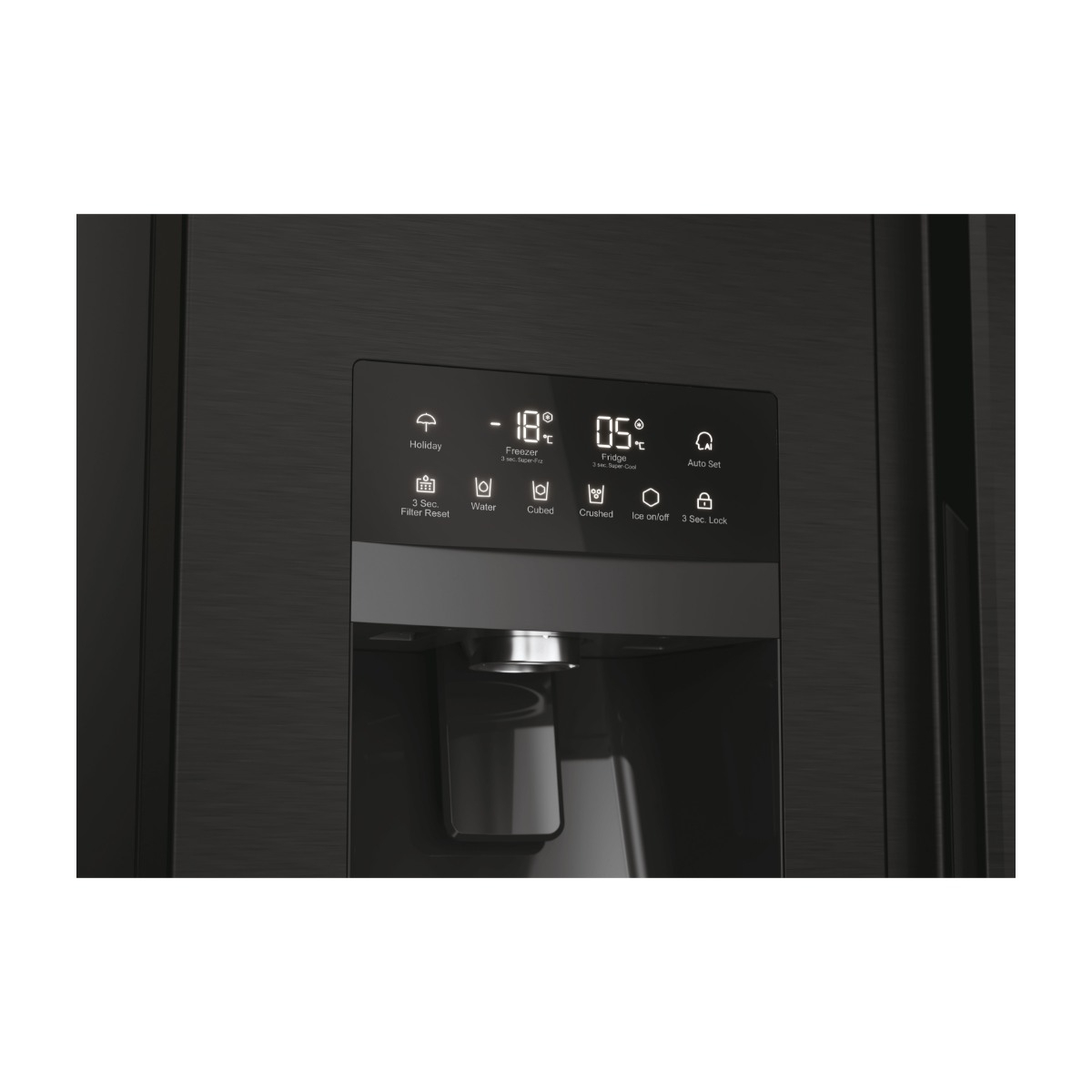 Haier 90 Series 5 HSR5918DIPB side by side billede 8