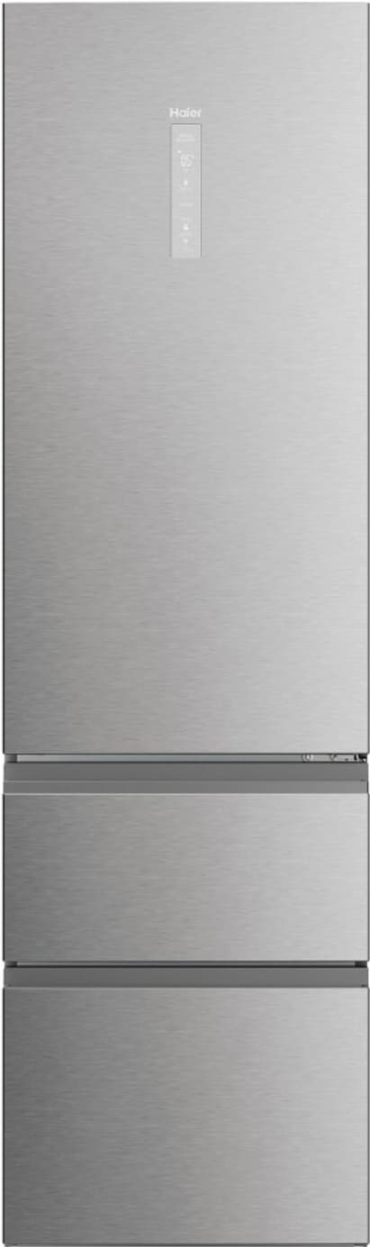 Haier HTW5620DNMG Køle-fryseskab rustfrit stål billede 1