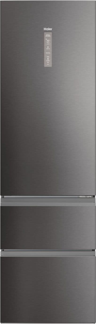 Haier HTW5620CNMP Køle-fryseskab Sort billede 1