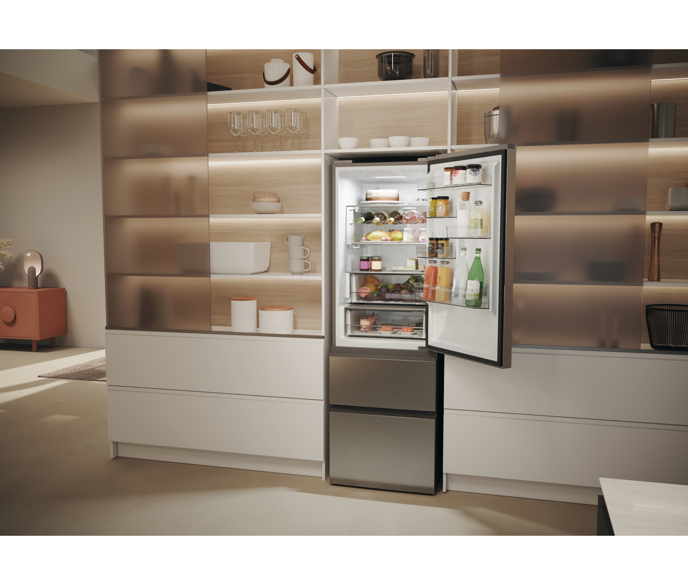 Haier HTW5618DNMG Køle-fryseskab