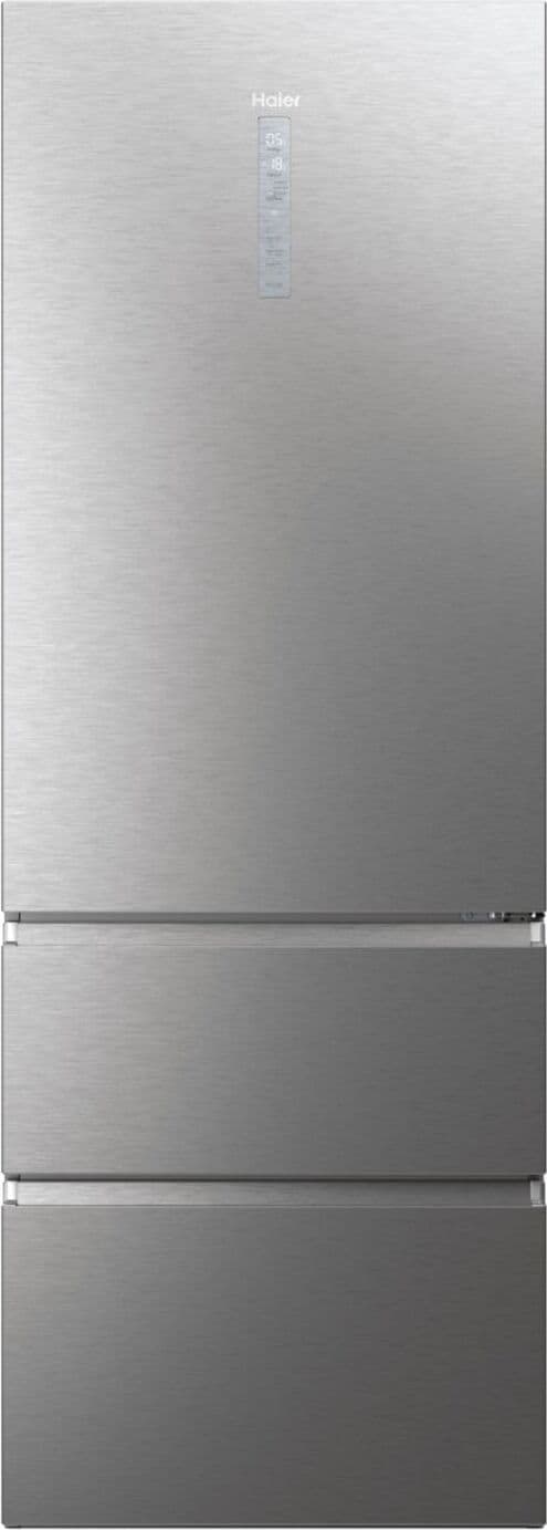 Haier HTW7720DNMP Køle-fryseskab Rustfrit stål