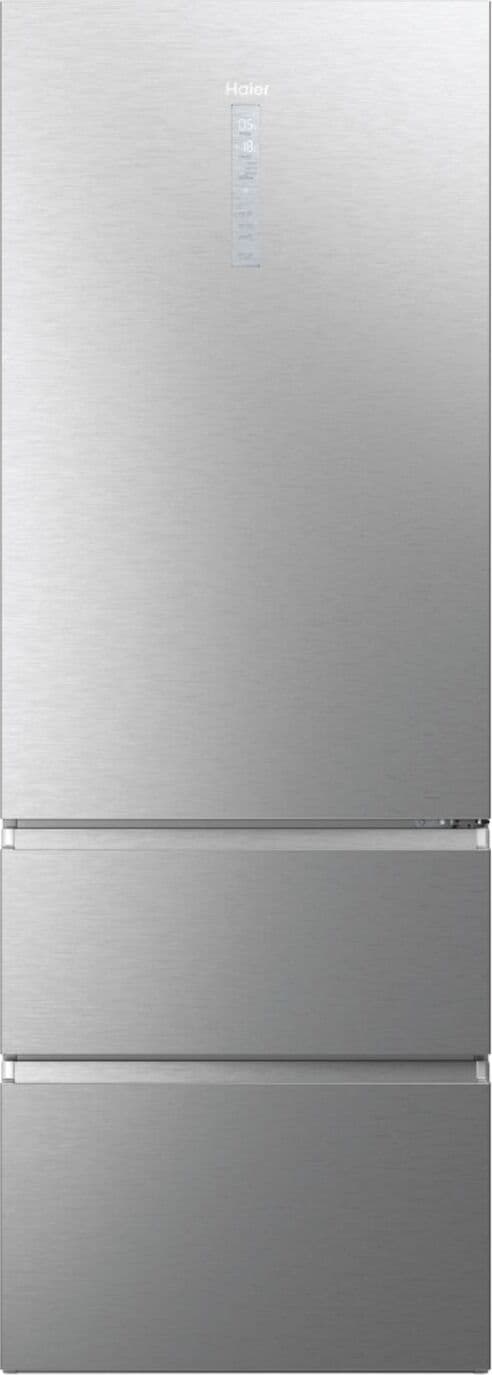 Haier HTW7720BNMM Køle-fryseskab Rustfrit stål