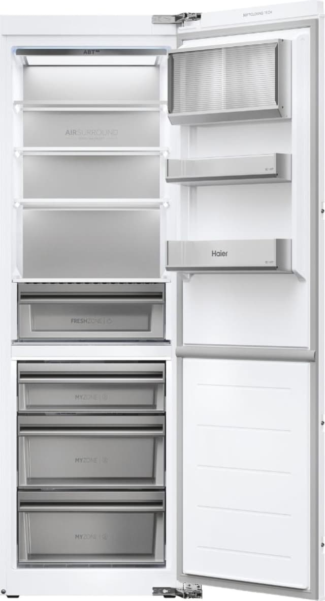 Haier HMLT7518EWF Køle-fryseskab Integreret billede 1